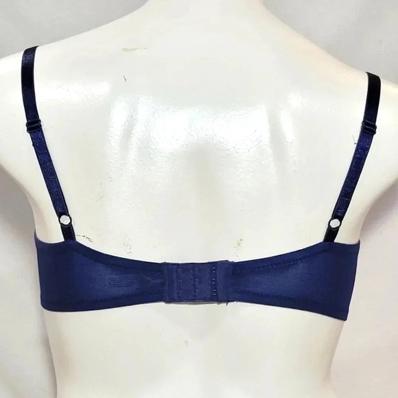 36D Maidenform Self Expressions Push Up and In UW Bra Navy Blue NWT - Picture 3 of 6